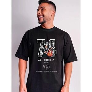 Ace Frehley T-Shirt, Unisex Cotton Ace Frehley Rock Music Shirt